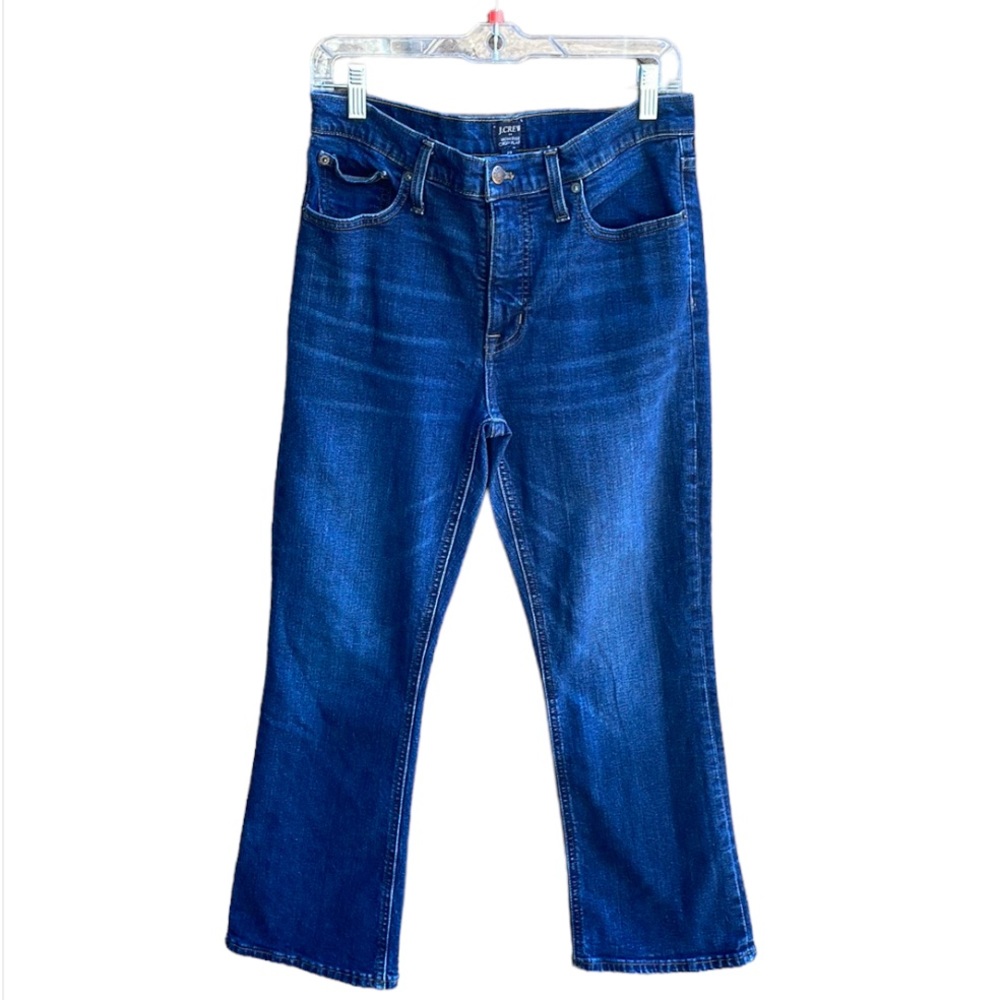 J. Crew High-Rise Women's Jeans in Dark Blue Wash